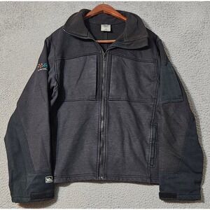 Dragonwear True North Shield FR Jacket Men's Large Black HRC2 Workwear Black